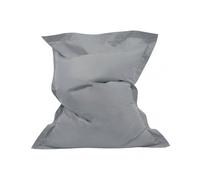 (Light Grey)Bean Bag Cover Washable Solid Color 100x140cm Living Room Laze Sofa Protector Slipcover Sofa Not Included Home Decor KAESI