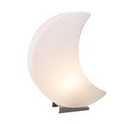 Light Life 62261s, bombilla objeto de luna (Solar), plástico, integrado, Color blanco, 40 x 15 x 60 cm