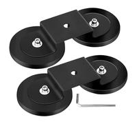 Light Mount, Magnetic Base, Led Light Mounting Kit, Strong Aluminum Alloy Brackets, Heavy-Duty Suction Hold for Outdoor Roof, dirt track Vehicle, Garage, Truck, Lighting Setups