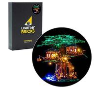 Light My Bricks- Casa del árbol 21318 Kit de iluminación, Color White (0793591189581)