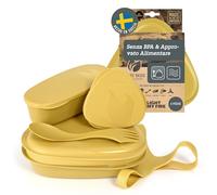 Light My Fire Fiambrera para Camping de 6 Piezas - Contenedores con Cubierto Cuchara Tenedor 3 en 1 - Hermético, Apilable, Sin BPA, Apto para Lavavajillas - Ideal para Trabajo o Picnic