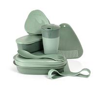 Light My Fire Vajilla Camping - Kit Picnic 8 Cubiertos Camping - Vajilla Plastico Reutilizable 100% sin BPA - Microondas y Lavavajillas - Cubiertos para Llevar Acampada Senderismo Almuerzo Picnic Set