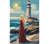 Light of Hope: A Christian Journal for Reflection and Prayer: Peaceful Ocean Views with Lighthouse Inspiration