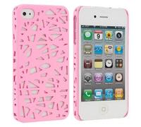 Light Pink Birds Nest Snap-On Hard Back Cover Case for Apple iPhone 4 4G 4S