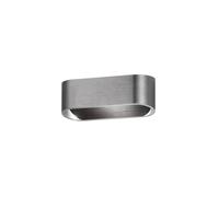 Light Point Aura, lámpara de pared LED, titanio - 16 cm