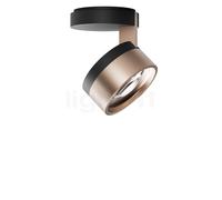 Light Point Blade C1, lámpara de techo LED, negro/dorado - 8,4 W