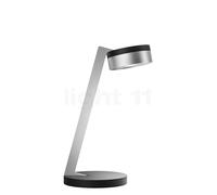 Light Point Blade, lámpara de sobremesa LED, negro/plateado - 9 W