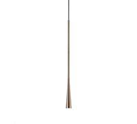 Light Point Drop, lámpara de suspensión LED, oro rosa - 90 cm