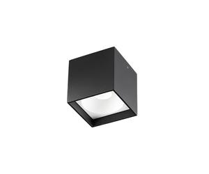 Light-Point Foco Solo Square Black/white. 3000 kelvin