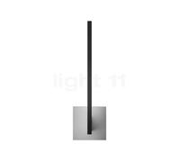 Light Point Inlay Linear, lámpara de pared LED, negro/plateado - 36 cm