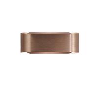 Light Point Aura, lámpara de pared LED, oro rosa - 16 cm