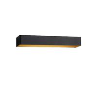 Light-Point Lámpara de pared Mood 3 Black/gold. 3000 kelvin