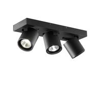 Light-Point Lámpara de techo y pared Focus 3 Black