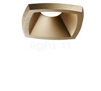 Light Point Mirage, plafón empotrable LED, latón - 10 cm