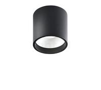 Light Point Solo, lámpara de techo LED, negro/blanco - ø10 cm - 3.000 K