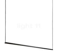 Light Point Stripe, lámpara de suspensión LED, negro - 200 cm