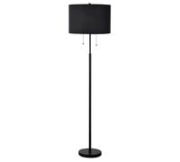 Light Prestige Fogo lámpara de pie 2x15 W negro LP03042FBK