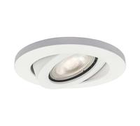 Light Prestige LAGOS LP-330-R-GU-WH Foco para empotrar (1 x 50 W, GU10), color blanco