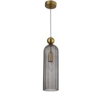 Light Prestige Piega lámpara colgante 1x40 W humado-oro LP-939/1PSMOKED