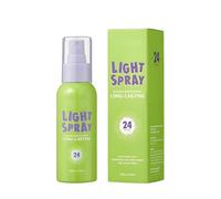 Light Reflecting Spray Fijador de Maquillaje, Spray Fijador Hidratante de Brillo Acuoso, Proporciona un Acabado Natural y Radiante, Hidratante Intenso, Resistente al Agua y al Sudor
