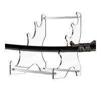 Light Saber Stand Display | 4 Tier Wand Holder Display Clear | 30x30x20cm