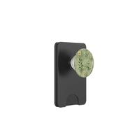 Light Sage Green Floral Wildflower Botanical Flowers Wild PopSockets PopWallet para MagSafe