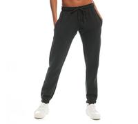 Light & Shade Pantalón Jogger Mujer Fleece - Pantalón Chándal con Cordón, Corte Tapered y Bolsillos, Joggers Suaves para Gym Fitness y Loungewear (carbón, M)