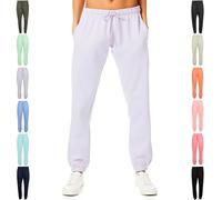 Light & Shade Pantalón Jogger Mujer Fleece - Pantalón Chándal con Cordón, Corte Tapered y Bolsillos, Joggers Suaves para Gym Fitness y Loungewear (Lavanda, XL)