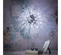 Light Small Chandelier Adjustable Height Crystal Ceiling Lights G4 Without Hanging Wire Length 150cm,Compatible with Living Room Dining Room-Chrome 70cm Home Decor Lamp