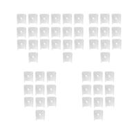 Light Solutions Clips de montaje para Philips Hue V4 & Gradient LightStrip, blanco, fácil instalación, alta durabilidad, ecológico (50)