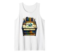 Light Table Calm Banco de Manualidades en Vidrio con Mesa Camiseta sin Mangas