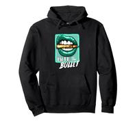 Light Teal Aqua Bite The Bullet Light Teal Aqua Graphic Sudadera con Capucha