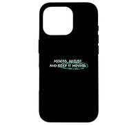 Light Teal Aqua Keep It Moving Light Teal Aqua Graphic Carcasa para iPhone 16 Pro