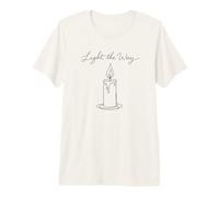 Light The Way Funny Candle Maker Chandler Soy Gift Camiseta Premium