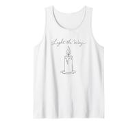 Light The Way Funny Candle Maker Chandler Soy Gift Camiseta sin Mangas