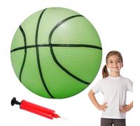 Light Up Basketball - 8 Inches Glowing Sports Ball, Reflective Luminous Texture Toy , Safe Soft Lights Ball, Portable Strong Grip Illuminated Play For Kids Indoor Outdoor Activities