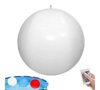 Light Up Beach Balls | 23.6in Remote Control LED 4 Modes | Glow Beach Toys