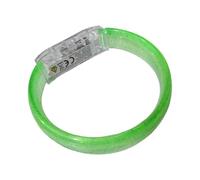 Light Up Bracelets - Multi Color Transparent Acrylic | Glow Night Safety Flashing Wristband LED Bangle | Concert Party Favors Neon Toy for Festival Celebration Holiday Wedding Carnival Birthday Event