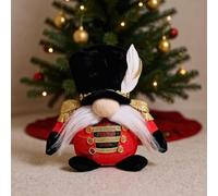 Light Up Christmas GNOME - LED Soldier Figurine | Luminous Standing Christmas Nutcracker Gnomes Doll for Home, Dorm, Office, or Apartment Decor, Ideal for Window Display, Holiday Decoration, Gift