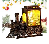 Light Up Christmas Train - Lighted Christmas Train Desktop Ornament | Home Decor LED ChristmasTrain For Parties, Family Gatherings, Festivals Decor