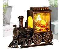 Light Up Christmas Train - Lighted Christmas Train Desktop Ornament | Home Decor LED ChristmasTrain For Parties, Family Gatherings, Festivals Decor