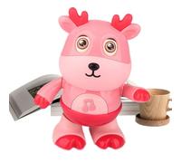 Light Up Dancing Toy - ABS 15x8x22cm | Dancing Toy, Musical Cow Deer Toys with LED Lights Moving Interactive Fun Cute Animal Figure For Entertainment | For Kids 1-3 Indoor Activity Daily Use