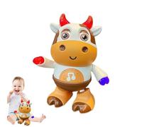 Light Up Dancing Toy - ABS 15x8x22cm | Dancing Toy, Musical Cow Deer Toys with LED Lights Moving Interactive Fun Cute Animal Figure For Entertainment | For Kids 1-3 Indoor Activity Daily Use
