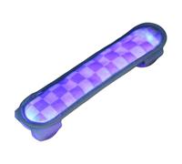 Light Up Dog Collar - 5inch Rechargeable Pet Collar | Canvas Dog Lighted Collars- Reflective and Adjustable Night Walking Collars with USB Charging for Safe Visibility During Camping Evening Walks