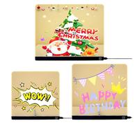 Light Up Dry Erase Board, LED Drawing Board, Rewritable Glow Acrylic Memo Note, Bright and Vibrant Design, Ideal for Learning, Education, Entertainment, Crafts, & Games, Multicolor