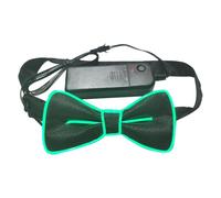 Light Up LED Bow Tie, Adjustable LED Neon Bowtie, Funny LED Bowtie For Costumes, Neon Bow Tie For Halloween, Music Festival LED Accessories, Glow-in-the-dark Bowtie, LED Costume Bow Tie For Parties