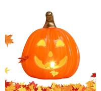 Light Up Pumpkin, Battery Operated Funny, Fall Festive Room, Decor | Pumpkin Lights Halloween, Decorations for Indoor, Home Office Desk, Mesa Mantel Fireplace, Porch Yard Party, Holiday