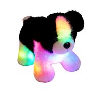 Light Up Puppy, Lindo Plush Dog Companion Toy for Kids, Adorable Soft Animal Doll with Gentle Glow, Interactive Stuffed Animal, Perfect for Boys, Girls, Enfermería, Playroom, Bedside