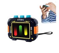 Light Up Push Toy, Handheld Fidget Game with Sound, Interactive Press Button Rhythm Device, Portable LED Game Accessory, Fun Sensory Flashing Lights, Relaxation Gadget for Travel Christmas