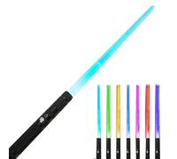 Light Up Saber con Sonido, Sable de Luz de Sable de Luz LED LED Saber con Espada de Sable de Luz Retráctil de 7 Colores, Juguete de Cosplay para Niños Adultos Sable de Luz de